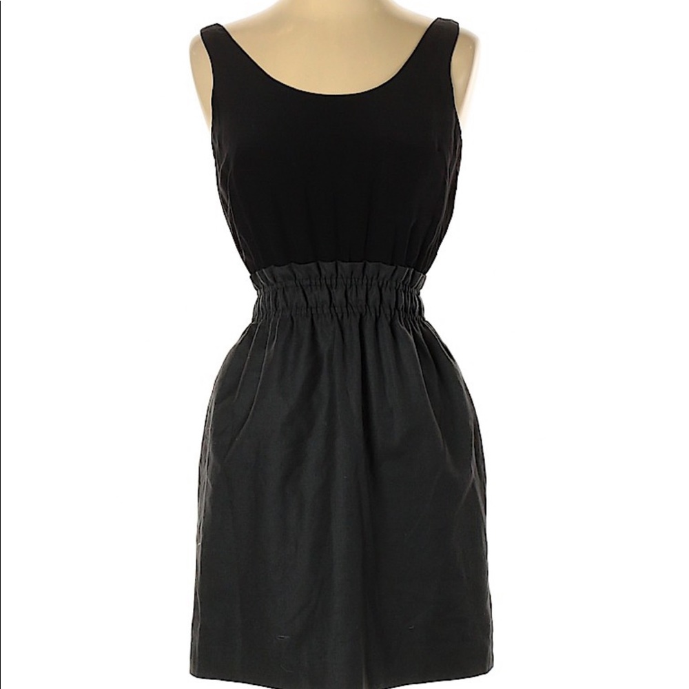 J. Crew black short casual dress